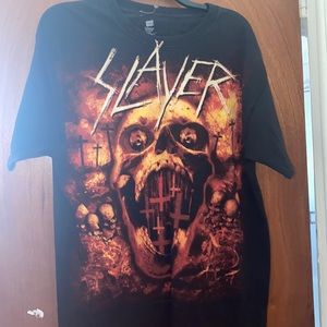 Slayer TShirt Gothic Skull